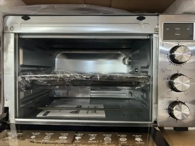 فرن كهربائي 36 لتر… قوة وتحميص مثالي لعائلتك! جودة عالية وسعر مناسب - الصورة 6